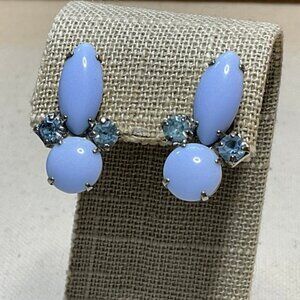 1960s Blue Opaline Screwback Earrings – Ice Cream Chic